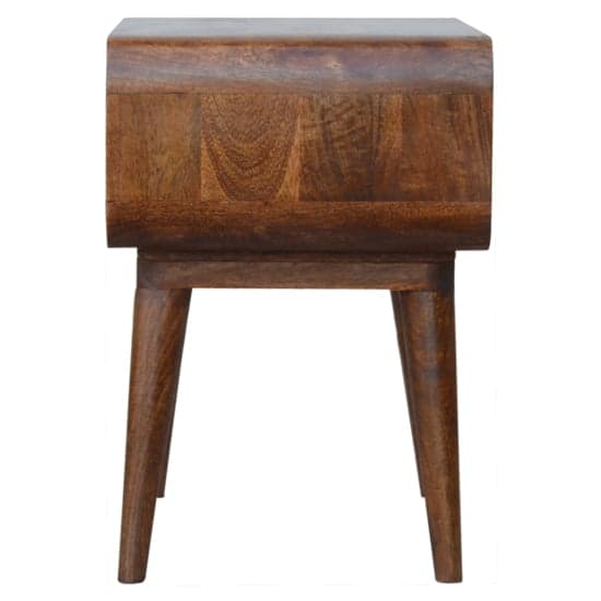 Bacon Wooden Curved Open Bedside Cabinet In Chestnut_4
