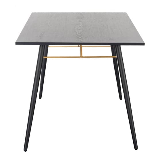 Baiona Wooden Dining Table Small In Black Oak_2
