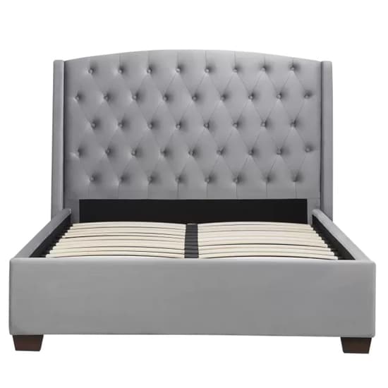 Balmorals Fabric Double Bed In Grey_4