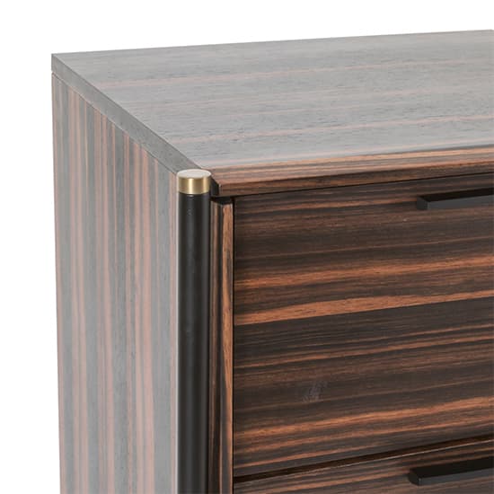 Balta Wooden Chest Of 3 Drawers In Ebony_4