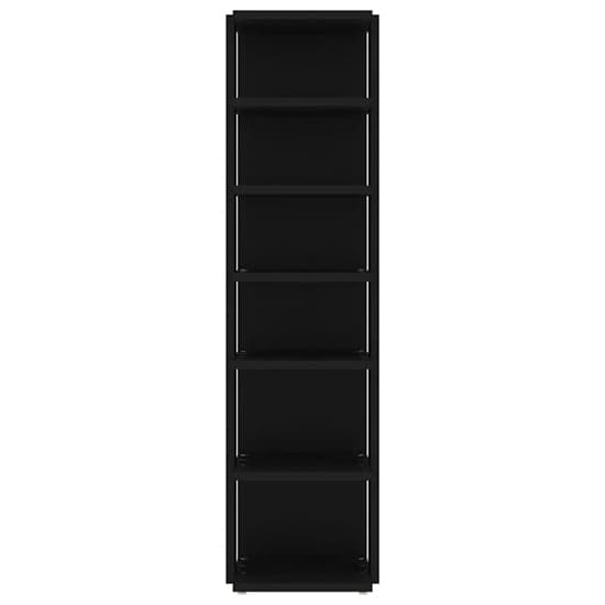 Balta Wooden Shoe Storage Rack With 6 Shelves In Black_3