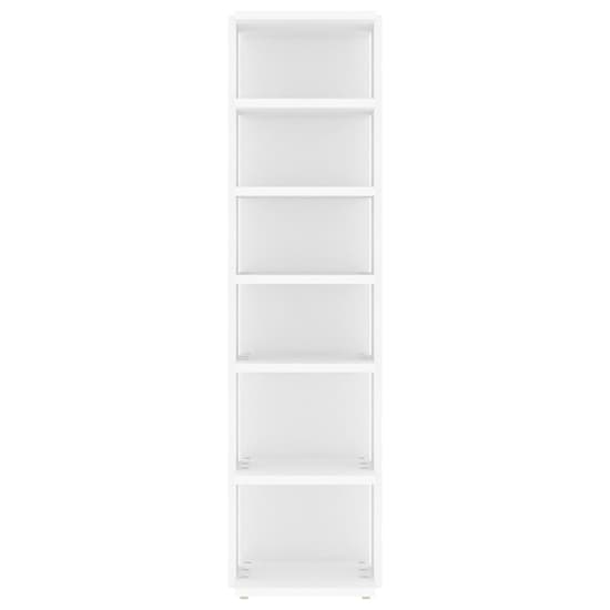 Balta Wooden Shoe Storage Rack With 6 Shelves In White_3