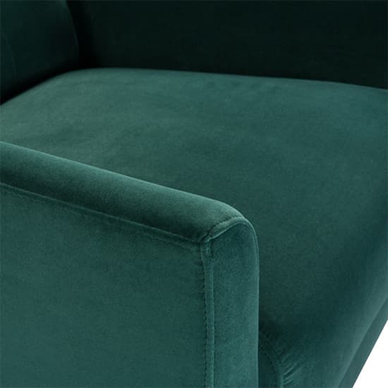 Baron Velvet Occasional Lounge Chair In Green_6