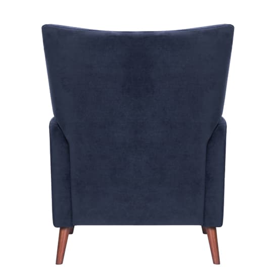 Baron Velvet Occasional Lounge Chair In Midnight Blue_4