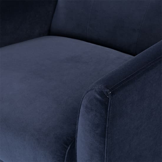 Baron Velvet Occasional Lounge Chair In Midnight Blue_7
