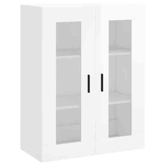 Barrie High Gloss Wall Mounted Storage Cabinet In White_3