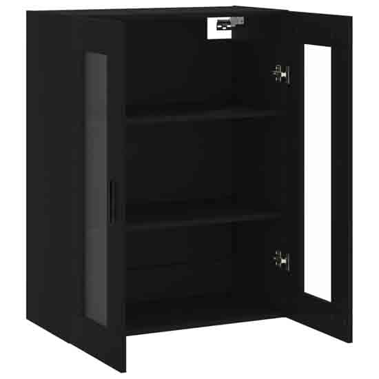 Barrie Wooden Wall Mounted Storage Cabinet In Black_4