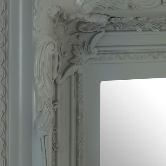 Barstik Rectangular Wall Mirror In Antique Grey Frame_3
