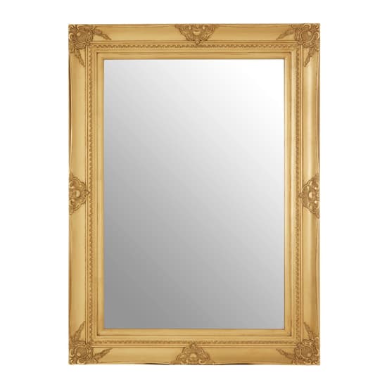 Barstik Rectangular Wall Mirror In Gold Frame_2