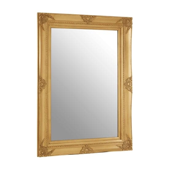 Barstik Rectangular Wall Mirror In Gold Frame_1