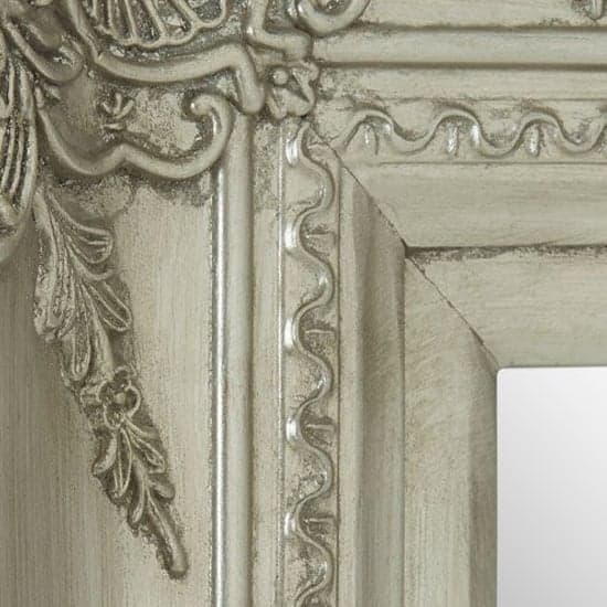Barstik Rectangular Wall Mirror In Silver Frame_3