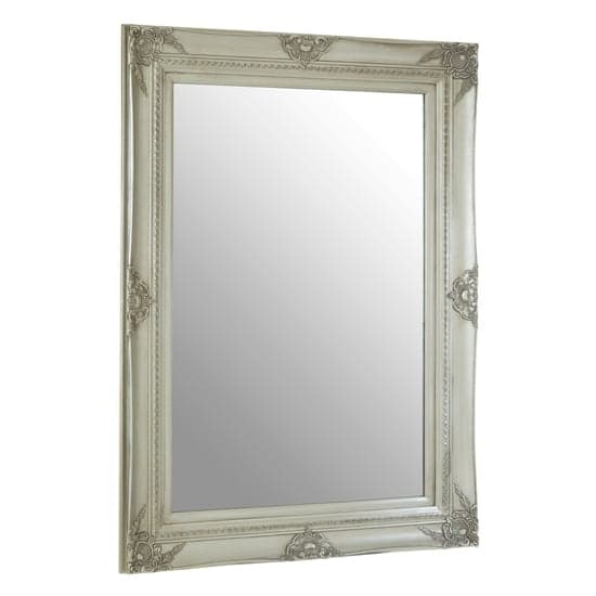 Barstik Rectangular Wall Mirror In Silver Frame_1