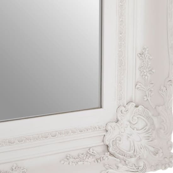 Barstik Rectangular Wall Mirror In White Frame_4