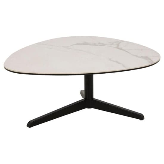 Barstow White Ceramic Coffee Table Small With Black Metal Base_2