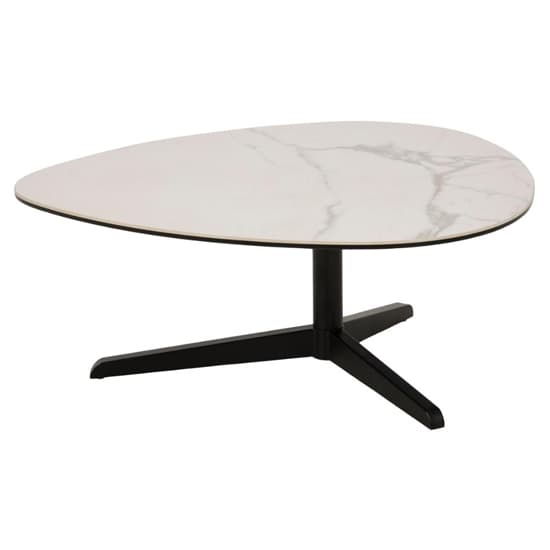 Barstow White Ceramic Coffee Table Small With Black Metal Base_3