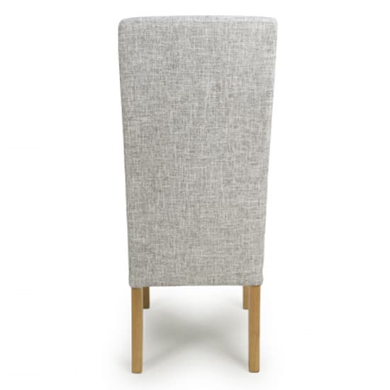 Basey Grey Weave Fabric Dining Chairs In Pair_6