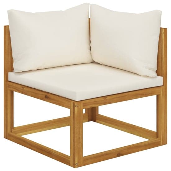Basile Solid Wood 6 Piece Garden Lounge Set With Cream Cushions_3