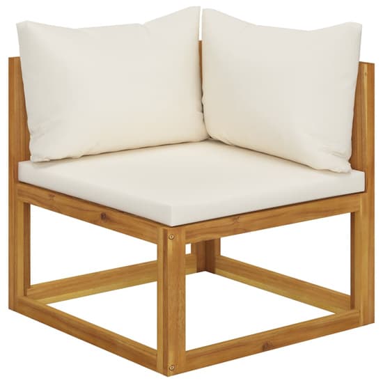 Basile Solid Wood 9 Piece Garden Lounge Set With Cream Cushions_3