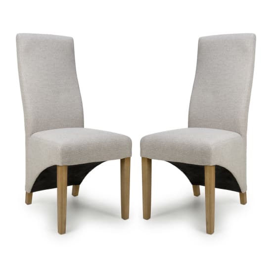 Basreh Natural Weave Fabric Dining Chairs In Pair_1
