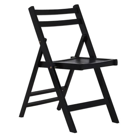 Baxter Outdoor Solid Wood Folding Chair In Black_5