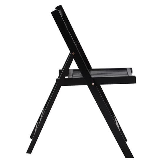 Baxter Outdoor Solid Wood Folding Chair In Black_6