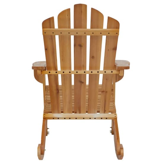 Baxter Outdoor Solid Wood Rocking Chair In Natural_9
