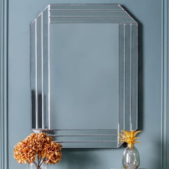 Bayfield Rectangular Bevelled Wall Mirror In Silver_2