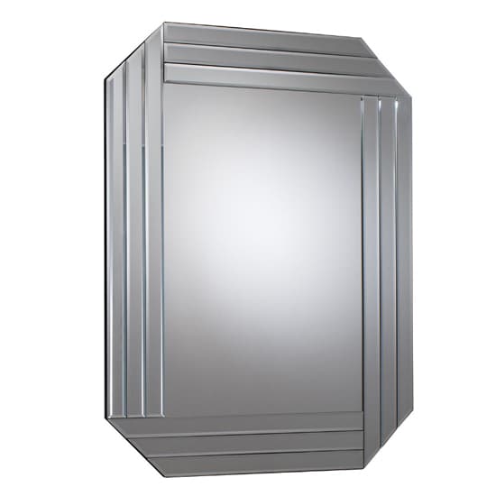 Bayfield Rectangular Bevelled Wall Mirror In Silver_4