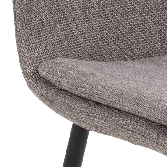 Becka Light Grey Brown Fabric Dining Chairs In Pair_5