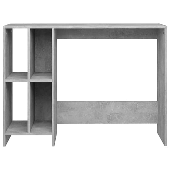 Becker Wooden Laptop Desk With 4 Shelves In Concrete Effect_3