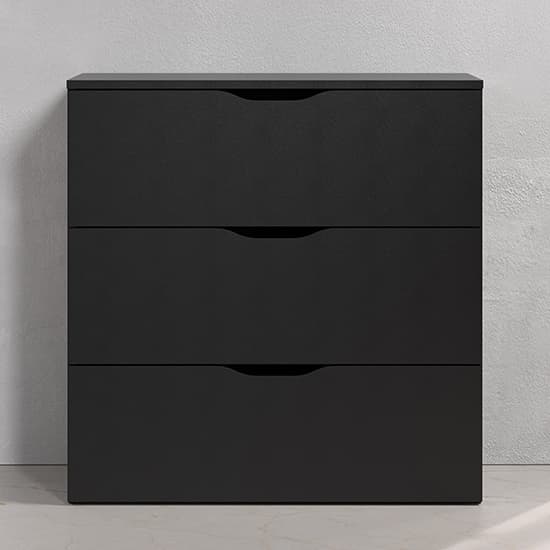 Beile Wooden Chest Of 3 Drawers In Black_3