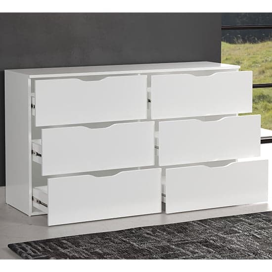 Beile Wooden Chest Of 6 Drawers In White_3