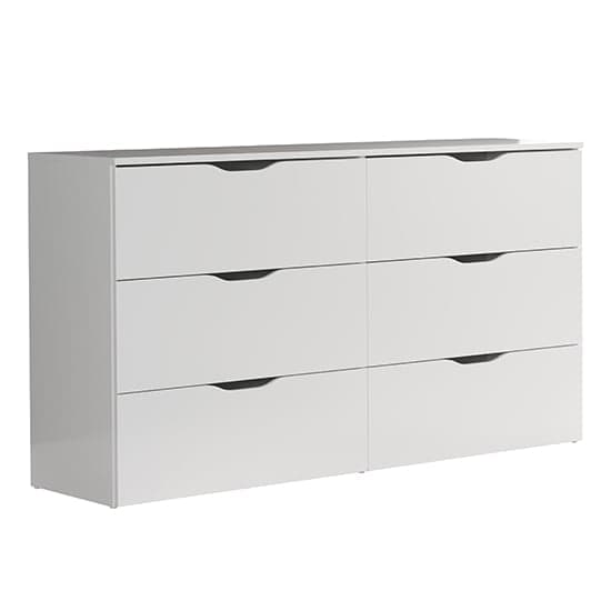 Beile Wooden Chest Of 6 Drawers In White_4