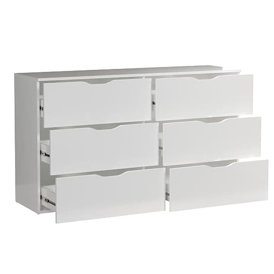 Beile Wooden Chest Of 6 Drawers In White_6