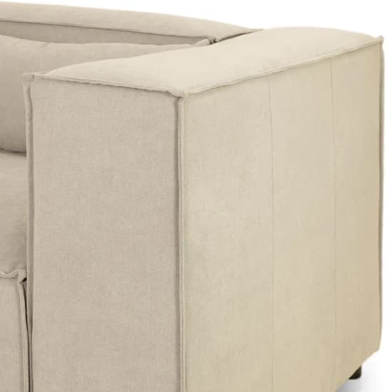 Beilla Polyster Fabric Corner Sofa Universal In Beige_3