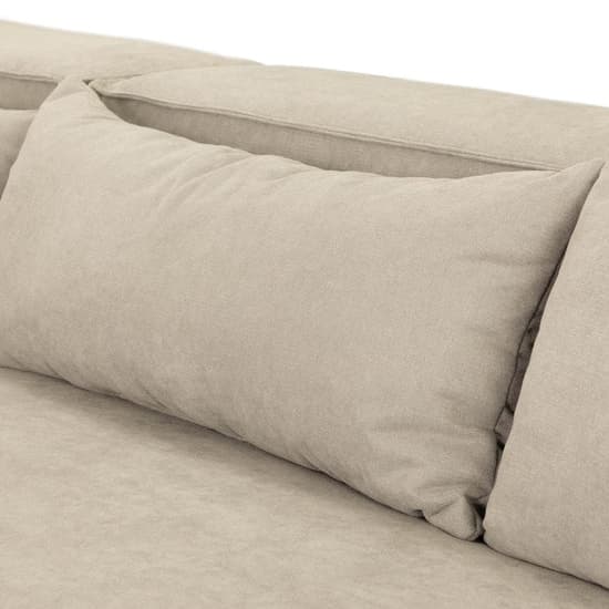 Beilla Polyster Fabric Corner Sofa Universal In Beige_4