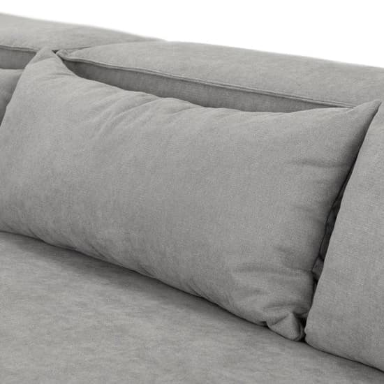 Beilla Polyster Fabric Corner Sofa Universal In Grey_4