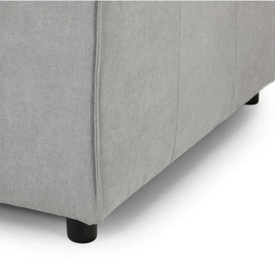 Beilla Polyster Fabric Corner Sofa Universal In Grey_5