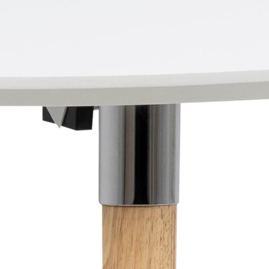 Belani Extending Wooden Dining Table In White With Oak Legs_4