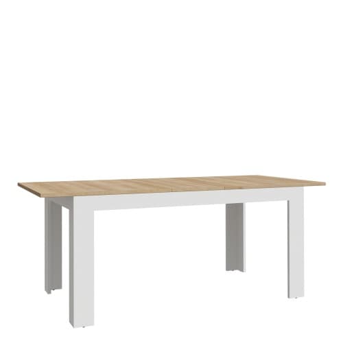 Belgin Extending Dining Table In Riviera Oak And White_3