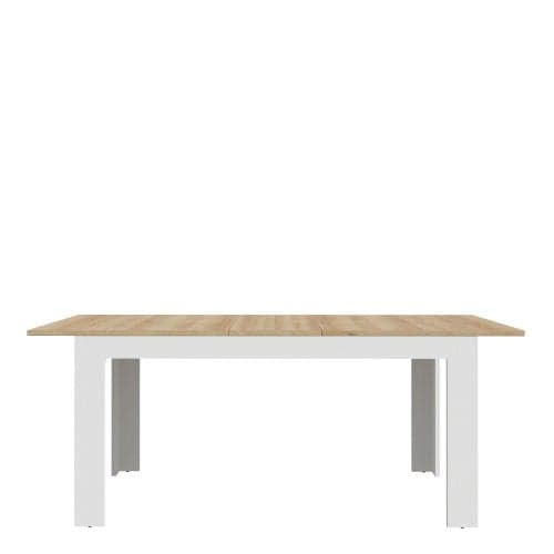 Belgin Extending Dining Table In Riviera Oak And White_4
