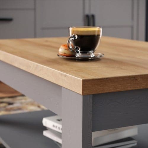 Belgin Wooden Coffee Table In Riviera Oak And Grey Oak_5