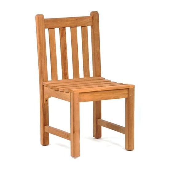 Bella Teak Wood Side Chair In Teak_1