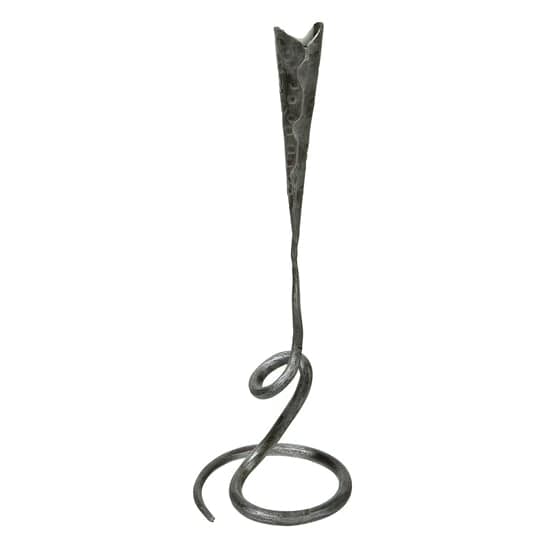 Bellona Iron Small Candleholder In Antique Black_1