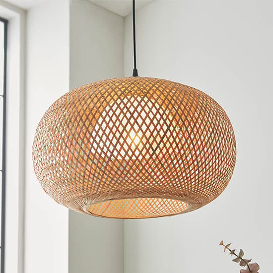 Beloit Soft Globe Shade Ceiling Pendant Light In Natural_1
