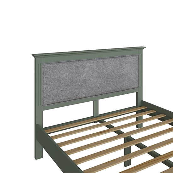 Belton Wooden King Size Bed In Cactus Green_4