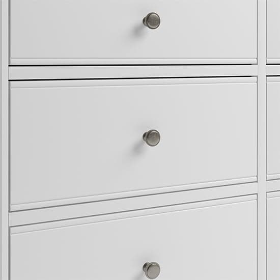 Belton Wide Wooden Chest Of 6 Drawers In White_3