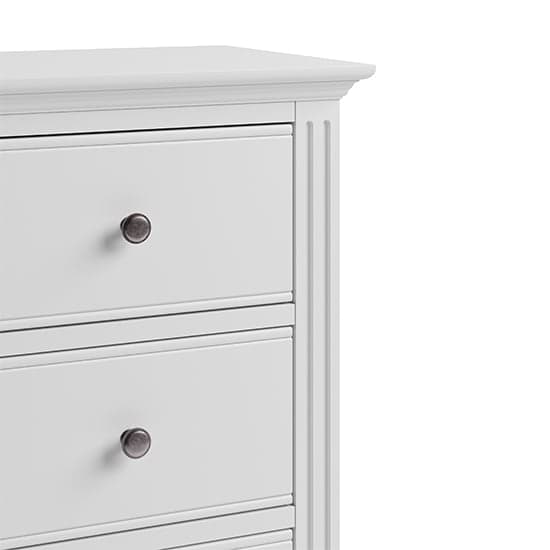 Belton Wide Wooden Chest Of 6 Drawers In White_4