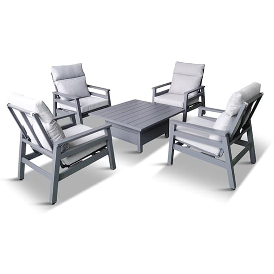 Benoit Aluminium Relaxer Set With Adjustable Table_3