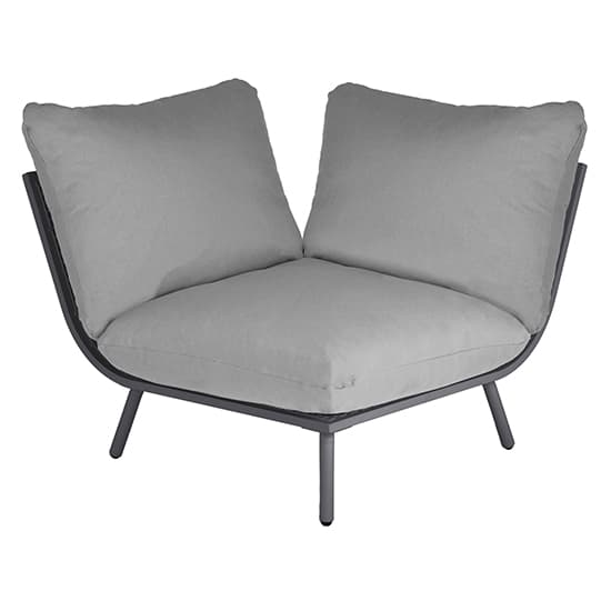 Beox Corner Lounger Set With Roble Coffee And Side Table In Grey_3